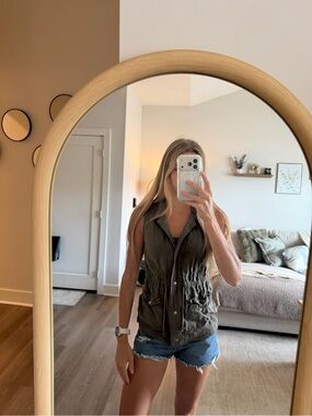 Maurices Gray Casual Tank Top